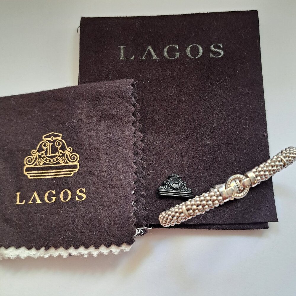 Lagos Enso Circle Caviar Bracelet